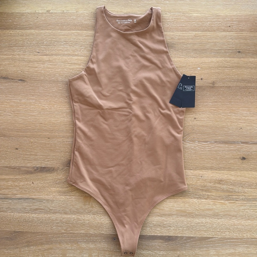 Abercrombie Women’s Double Layered Seamless Fabric Scuba Bodysuit